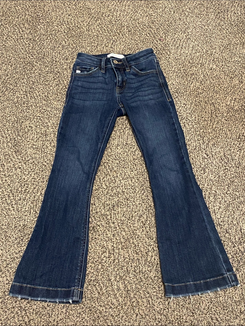 EUC KanCan Dark Blue Kids 8  Bootcut Jeans